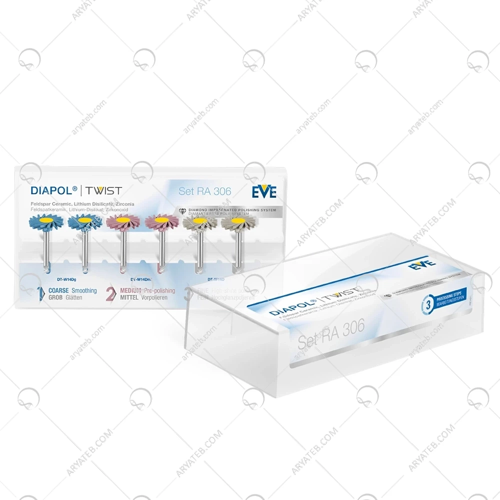 کیت 6 عددی پالیش پرسلن EVE