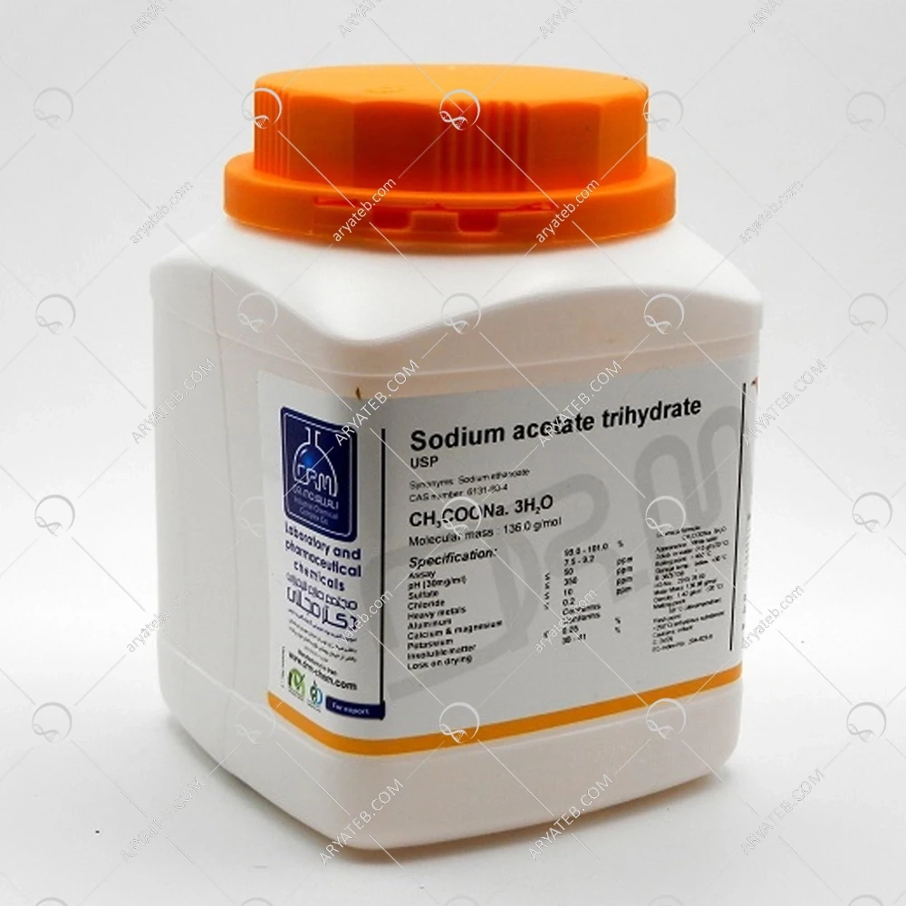سدیم استات تری هیدرات USP دکتر مجللی