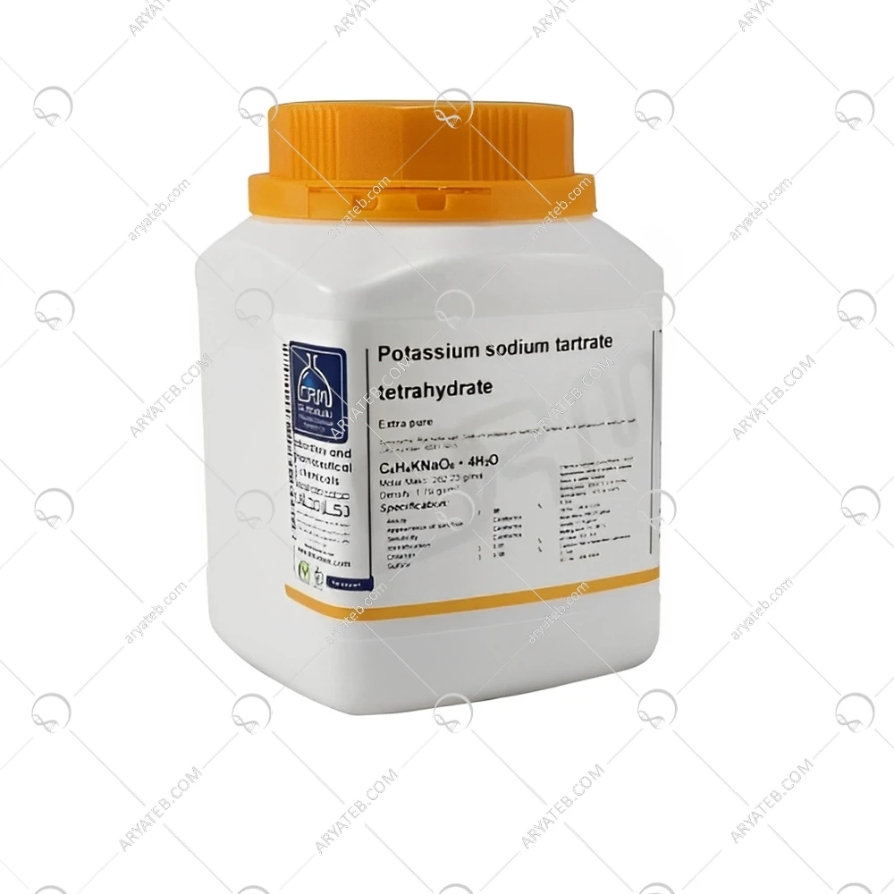 پتاسیم سدیم تارتارات 4 آبه Extra pure دکترمجللی