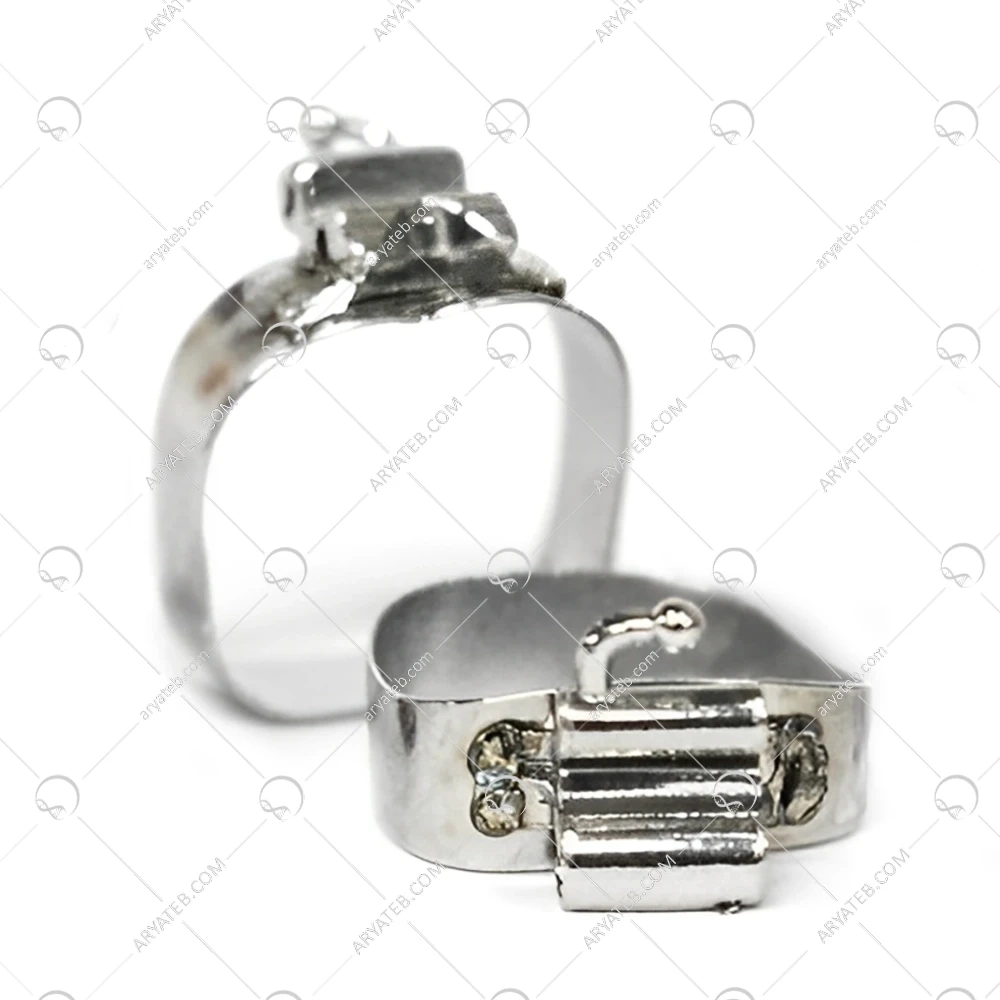 بند ارتودنسی فک پایین راست Edgewise 0.018 کلیت دار هلال T.S.H