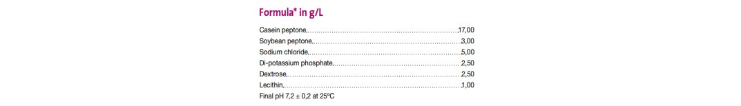 محیط کشت soybean casein digest agar