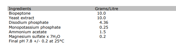 عکس محیط کشت MEA SPORULATION BROTH (BASE)-MODIFIED