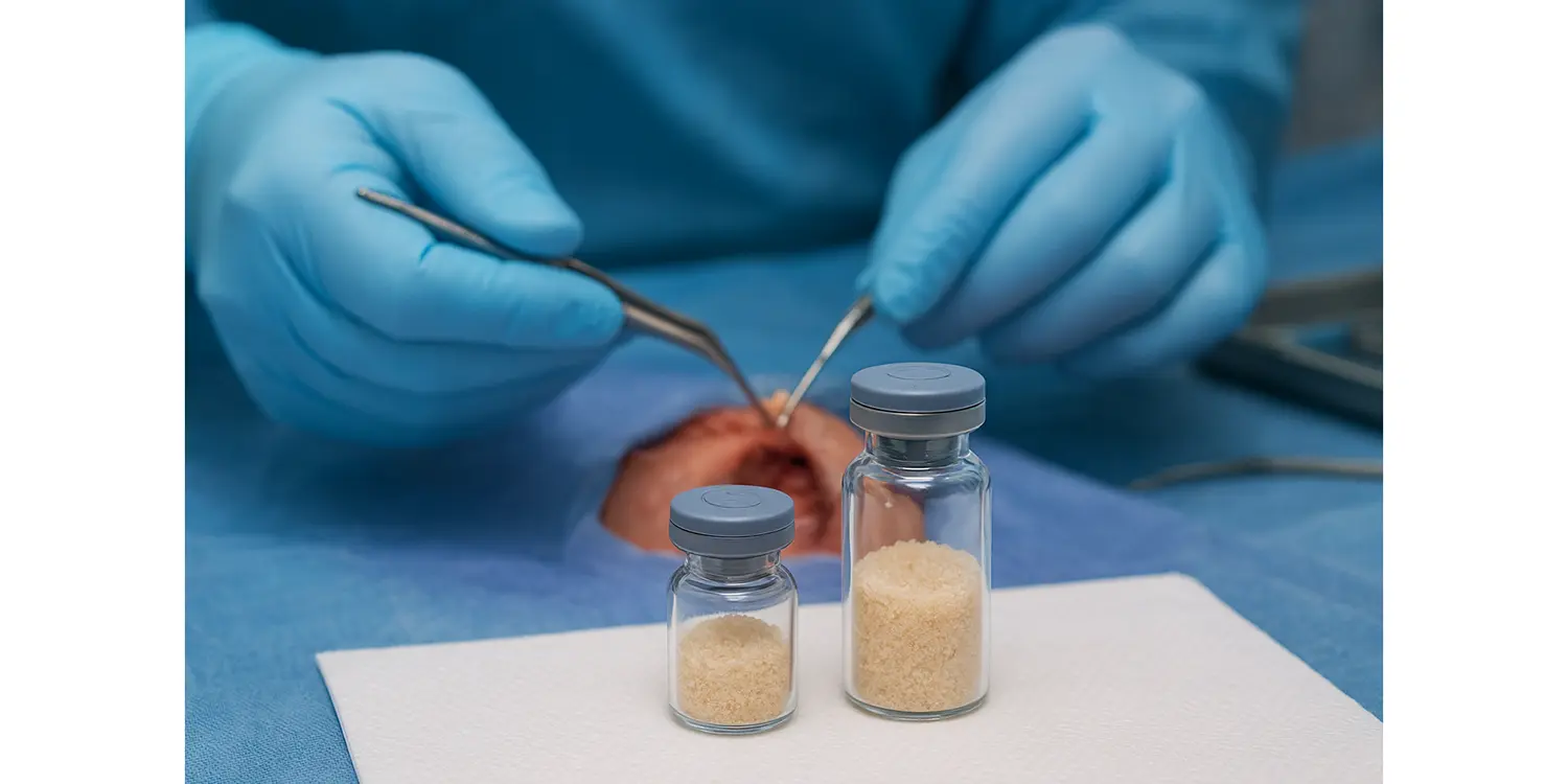 پودر استخوان مخلوط 1000-150 DFDBA&FDBA