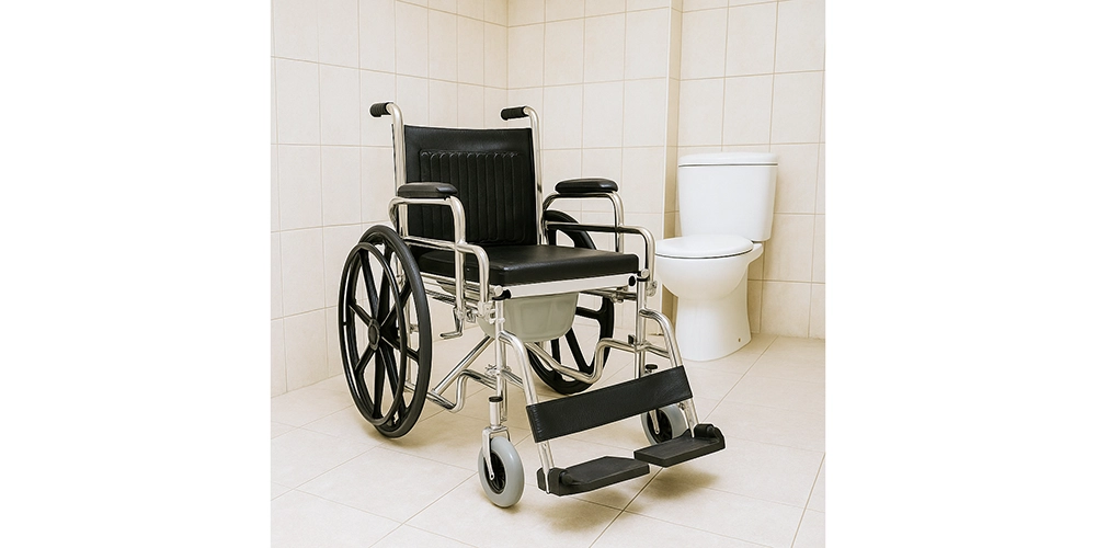 ویلچر حمامی تاشو